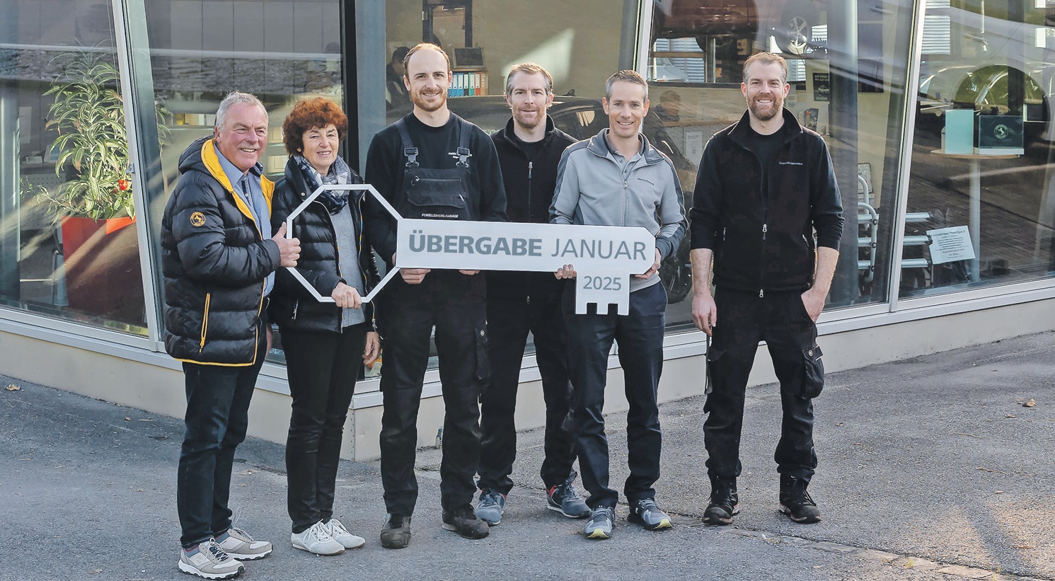 Foto Übergabe